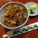 郷土料理　奈辺久 - わかさぎ丼ハーフ　420円