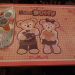 ケープコッド・クックオフ - （2013/2月）スウィート・ダッフィー期間のテーブル装飾