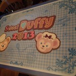 ケープコッド・クックオフ - （2013/2月）スウィート・ダッフィー期間のテーブル装飾