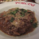 タヴェルナ・ポルチーニ - イタリア食堂のクニ マサ君のおじさんが仕留めた鹿肉ラグー パッパルデッレ