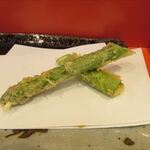 銀座 天一 - アスパラガス