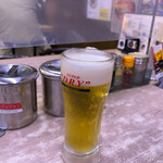 人形町らーめん いなせ - ビール290円