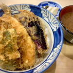 天ぷら　安住 - 今日の天丼