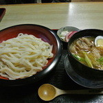 さぬきうどん若竹 - 豚バラ　つけ麺　￥９００
