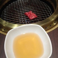 天壇  祇園本店 - 肉焼き始め