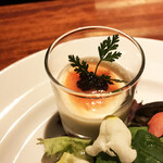 ワイン カルコス - 淡路産玉葱ブランマンジェ