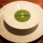 香川県産　えんどう豆のポタージュ