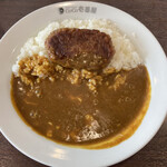 CoCo壱番屋 - 大豆ミートのハンバーグ（703円）
            チーズ（＋221円）、3辛（＋66円）