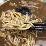 丸口屋 - 麺を接写。