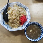 万松 - 炒飯＆スープ