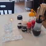 朱里 - テーブルセットアップ状況