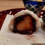 馬車道 大かわ - 苺大福