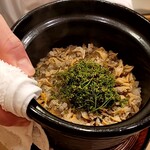 馬車道 大かわ - アサリと花山椒