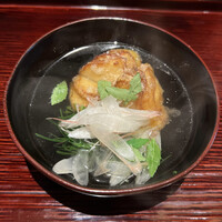 京味 もと井 - アイナメお吸い物