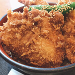 レストラン角  - 『ミックスフライ丼』あっぷ