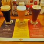 道頓堀麦酒スタンド - クラフトビールは3種類