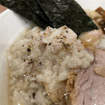 麺処 ほん田 - 背脂