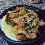 福和内 - 豚バラキムチ卵とじ