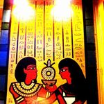Egyptian style dining LUXOR - 