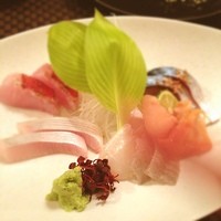 ながり鮨 - 春の刺し盛り5種