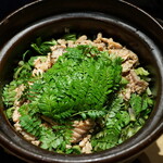 鈴田式 - 木の芽ご飯