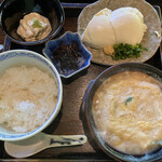 湯葉丼 直吉 - 湯葉丼＋湯葉刺しセット