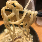 みそ街道 炎 - カネジンの麺