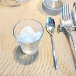 La Brianza - セージとレモンのソルベ。