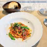 La Brianza - ホタルイカトマトソーススパゲットーネ。旬のホタルイカトマトソースも大好きありがとうございます☆