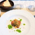 La Brianza - ファラフェルグリーンカレーソース。