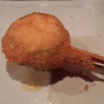 串かつ あーぼん - クリームチーズとズッキーニだったかな。