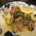 あさりのワインバター焼き