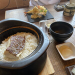 そば草香 - 炊き上がってすぐの鯛めし♡コレは嬉しすぎる