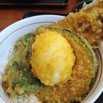 うどん市 - ちく玉天丼