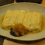 田菜花 - こだわり玉子の出し巻き500円　※2013年2月