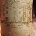 酒嗜　ふる川 - シャトー・オーブリオン1976　特別に入れてもらいました