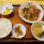 龍園 - 豚肉入り五目野菜炒め2022.05.09