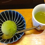 Shabu Shabu Nihon Ryouri Kisoji - 抹茶アイス