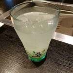Ibuki - 翠ジンソーダ 柚子はちみつ