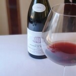 La Tourelle - 桜鱒に赤ワインです。