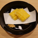 すし処 睦月 - とうもろこしのてんぷら