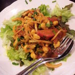 アーンドラ・ダイニング - チャナサラダ（ヒヨコ豆のピリ辛サラダ）