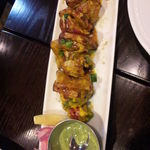 アーンドラ・ダイニング - パニール・ティッカ（　カッテージ・チーズと野菜のスパイス窯焼き）