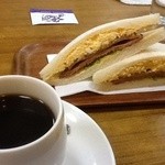 カリーナ - ブレンドとハムカツたまご