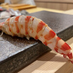 あま木 - 三河産　海老　火の入れ方すごい。神