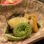 あま木 - ホタルイカ　アサリ　