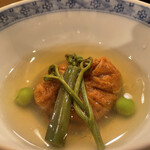 あま木 - 桜海老蓮根饅頭　海老の風味すごっ！