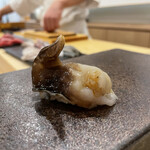 あま木 - 蒲郡産　とり貝　そり返ってます。