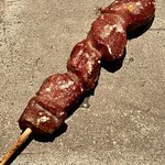 とり茶太郎 - ホロホロ鳥の砂肝は味が濃くて甘味が強いです