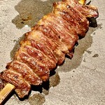 とり茶太郎 - 希少部位の砂耳　えんがわとも呼ばれます　砂肝と胃の間の管です